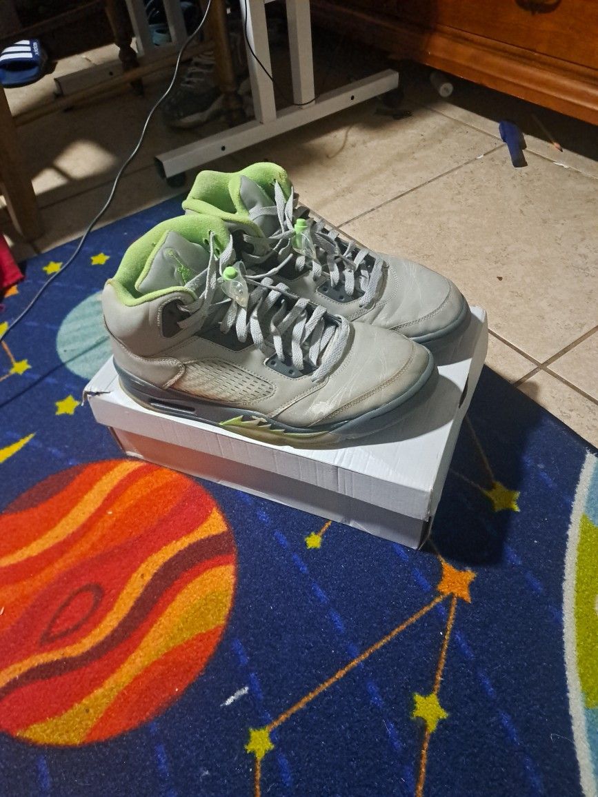 Jordan 5 Green Bean