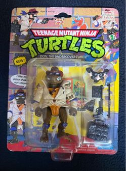 Vintage TMNT MOC Don The Undercover Turtle