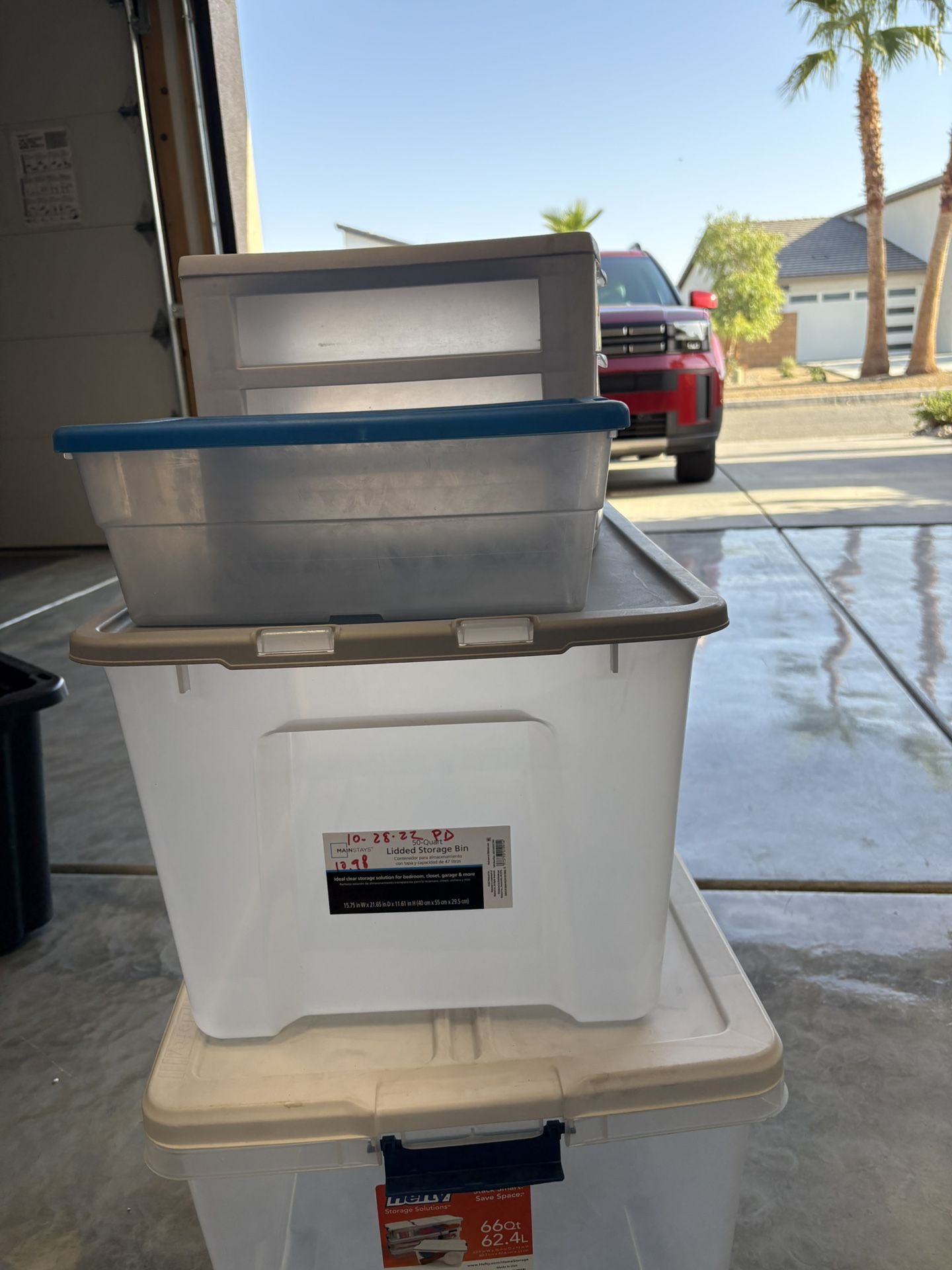 Plastic Storage Containers