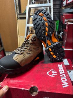 New construction work boots steel toe #10 $88