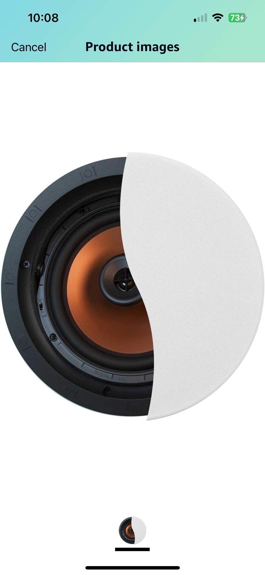 Klipsch CDT-5800-C II In-Ceiling Speaker - White