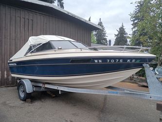 **** 1985 Beachcraft 18 ft boat and trailer****