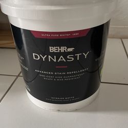 Behr Dynasty Paint Interior Matte Flat White