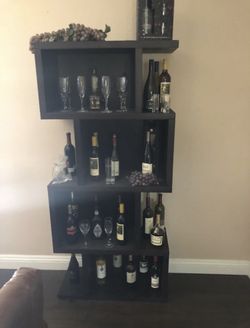 Wood Bottle holder
