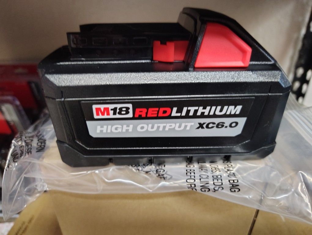 Milwaukee 6.0ah High Out Put Battery