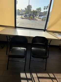 Folding chairs