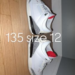 Barely Used Jordan 3 