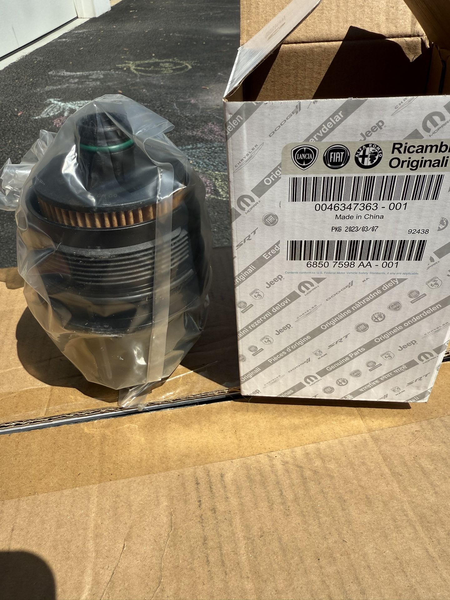 Oil Filter 3.0 Eco Diesel RAM 1500 Jeep Wrangler