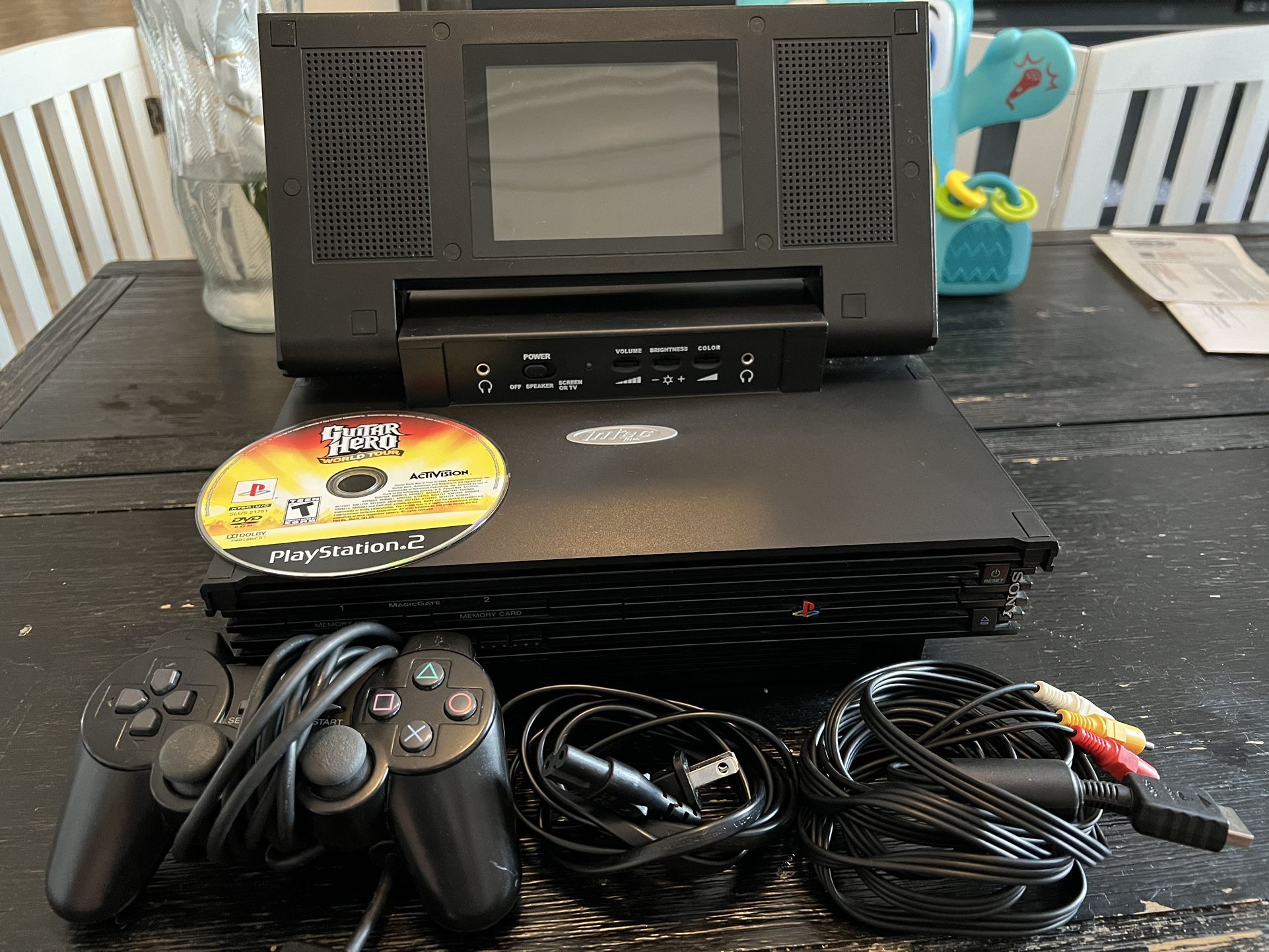 Ps2 With Portable Screen
