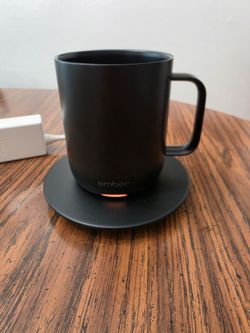 Amber heated cup $20