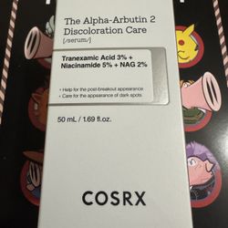 COSRX The Alpha Arbutin 2 Discoloration Care Serum 50ml Brand New Full Sealed