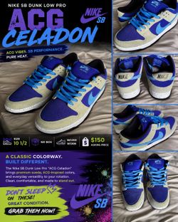 Nike SB Dunk Low Pro “ACG Celadon”