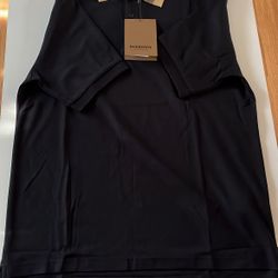 Burberry Polo Shirt Color Black Size M