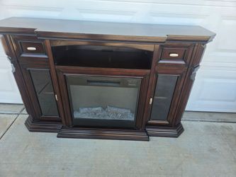 Electric Fireplace TV Stand Media Console Fireplace