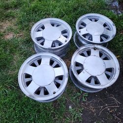 15 Inch Chevy Aluminum Wheels