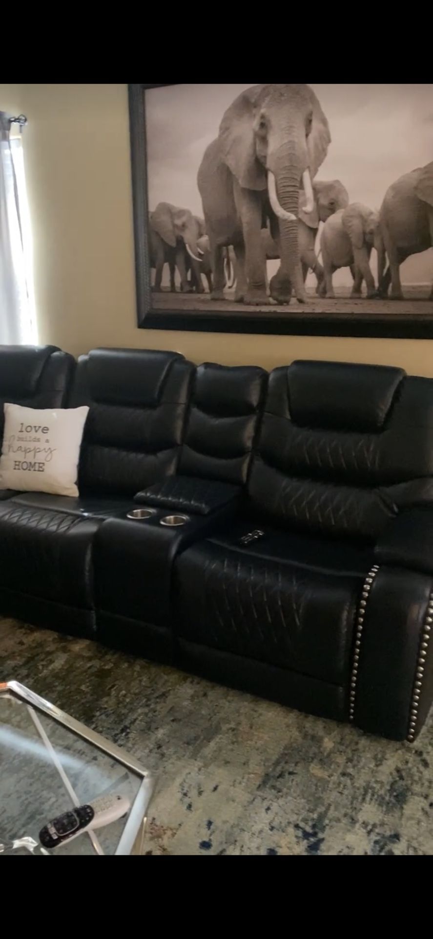 Leather Sectional With Recliners for Sale in Bakersfield, CA OfferUp
