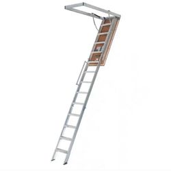 ☀️#4508 Louisville Ladder Energy Efficient 10 ft.- 12 ft., 22.5 in. x 63 in. Insulated Aluminum Atti