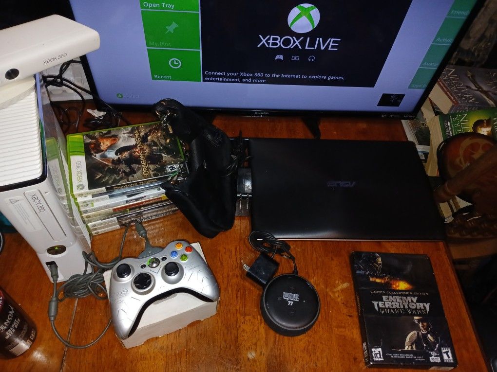 Everything Pictured In Front Of The TV.