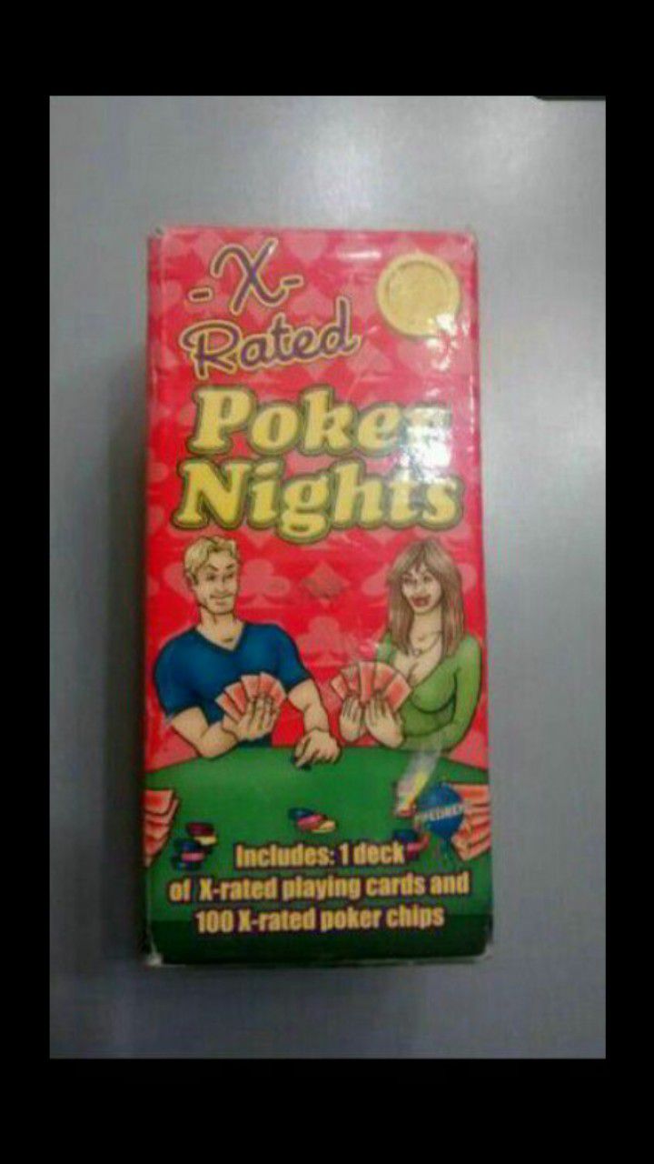 Poker Nights. Adult Game