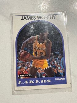 James Worthy NBA Hoops Lakers Basketball Card