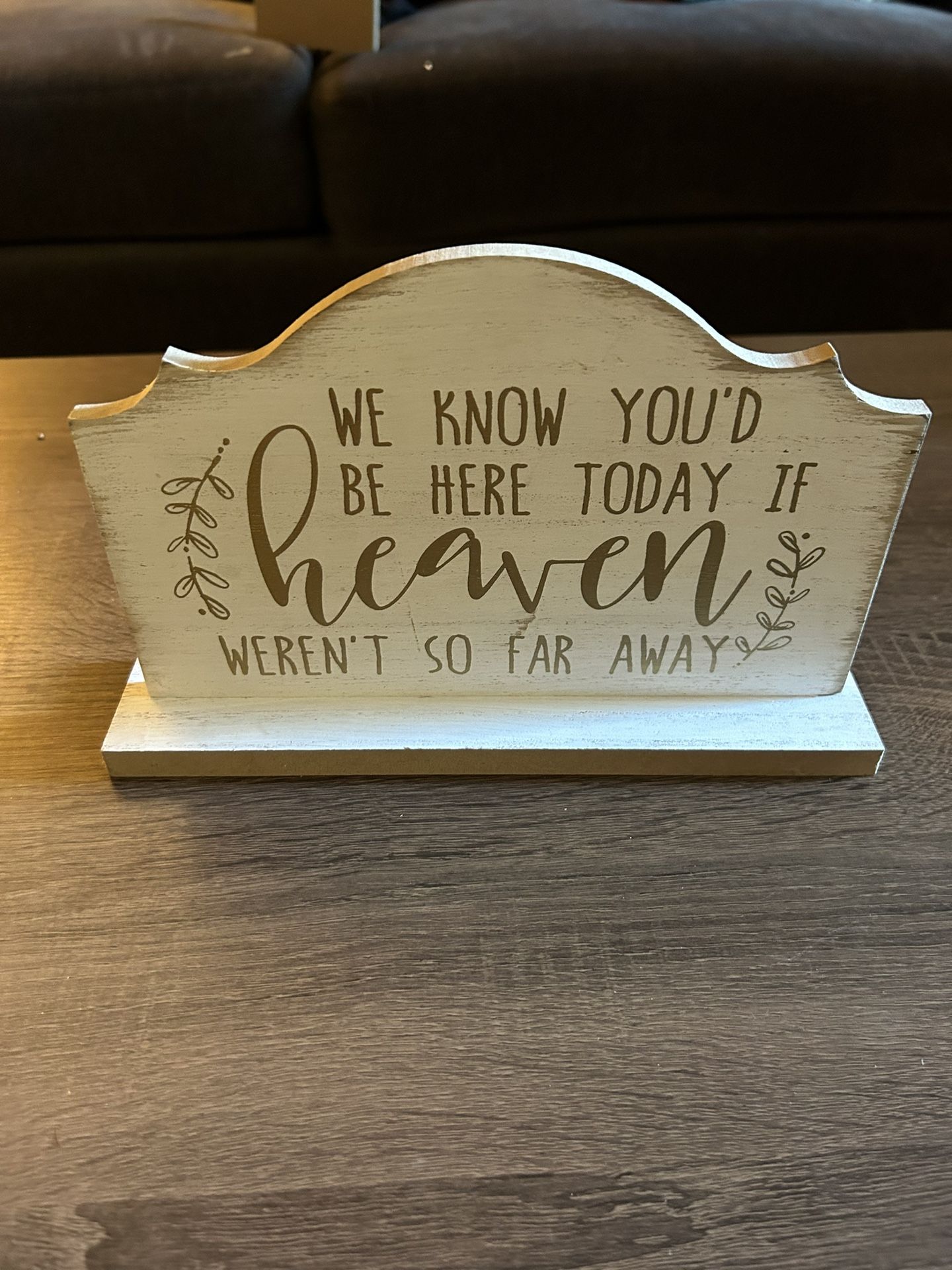 Memorial Wedding Sign