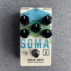  Greer Soma '63 Vintage Preamp 2019 - White