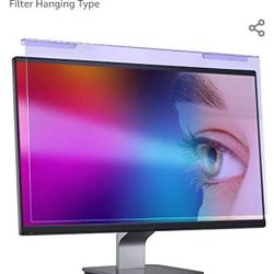 Anti Blue Light Screen Filter for 20 21.5 22 inch, Universal Widescreen Desktop PC Monitor Panel Reduces Eyes Strain & Scratch Resistant Protection Fi