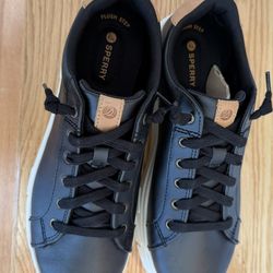 Sperry Women’s Black Platform Lace Up Size 10 Chunky Sole Casual Shoe