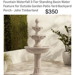 Outdoor Waterfall