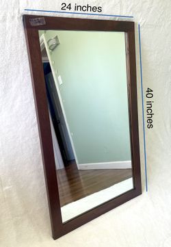 High Quality Real Wood Frame Mirror (4 Available Read Description)