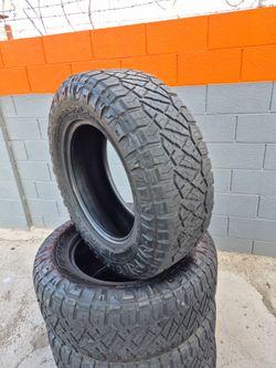 18" nitto ridge grappler tires
