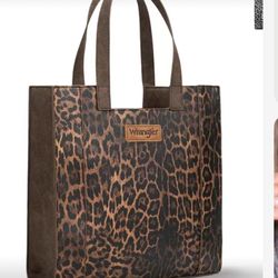 Wrangler leopard purse brand new with tags