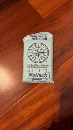 Seattle Mariners 1994 baseball trading cards (full set)