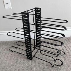 8-Tier Adjustable Pots and Pans Organizer