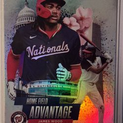 2025 Topps Home Field Advantage Rookie James Wood