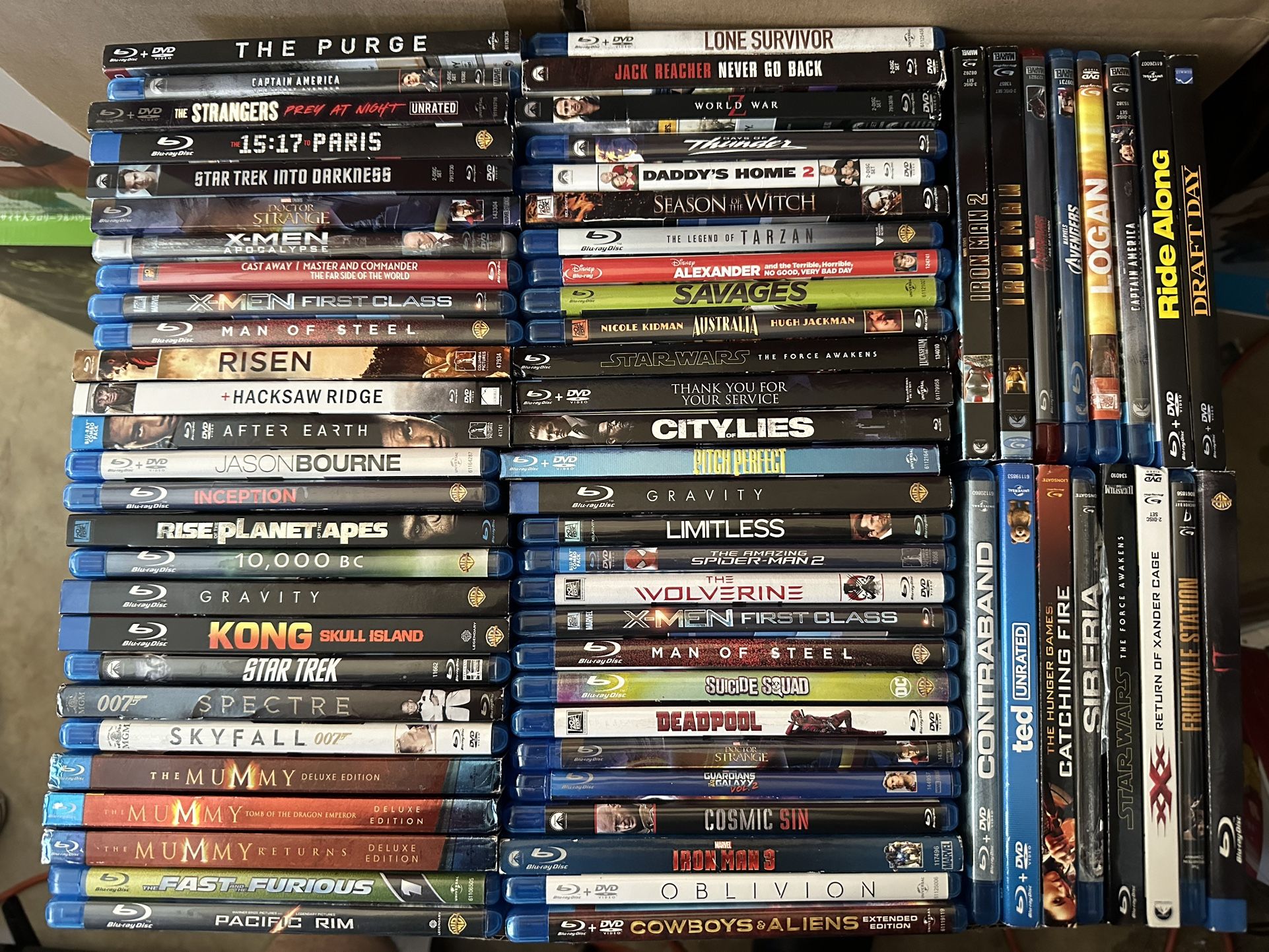 71 Blu-ray Movies 