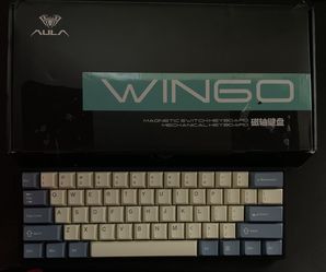AULA Win60 HE 60% Mechanical Gaming Keyboard with Custom Keycaps