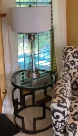 Two side tables