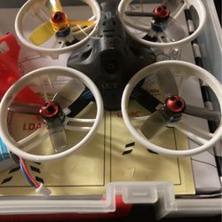 Fpv Drone With Controller And Headset