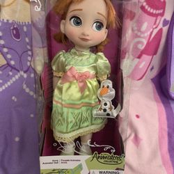 Anna From Frozen Animator Doll