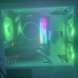 Gaming PC Setup – RTX 3060 • Ryzen 5 • 32GB RGB • 1TB Samsung SSD • RGB White Build – $1,5K OBO