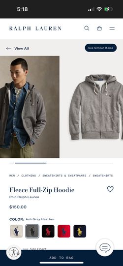 Polo Zip Up