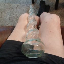 Vintage Glass Bottle 