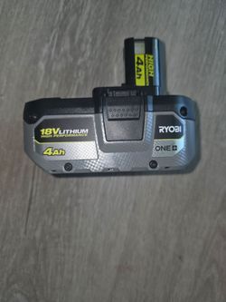 Ryobi 18v 4ah high performance battery