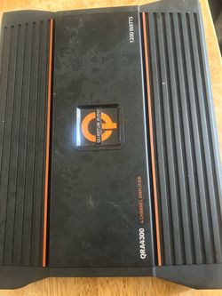 Quantum audio 1200 watts amplifier