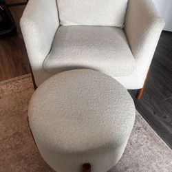 Sherpa Accent Chair Set