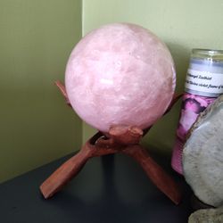 9 Pounds Rose quartz Sphere