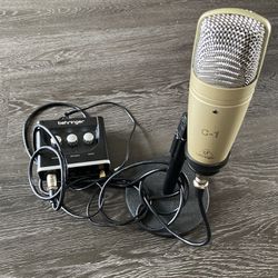 Behringer U-PHORIA STUDIO Complete Recording Podcasting Bundle Set 