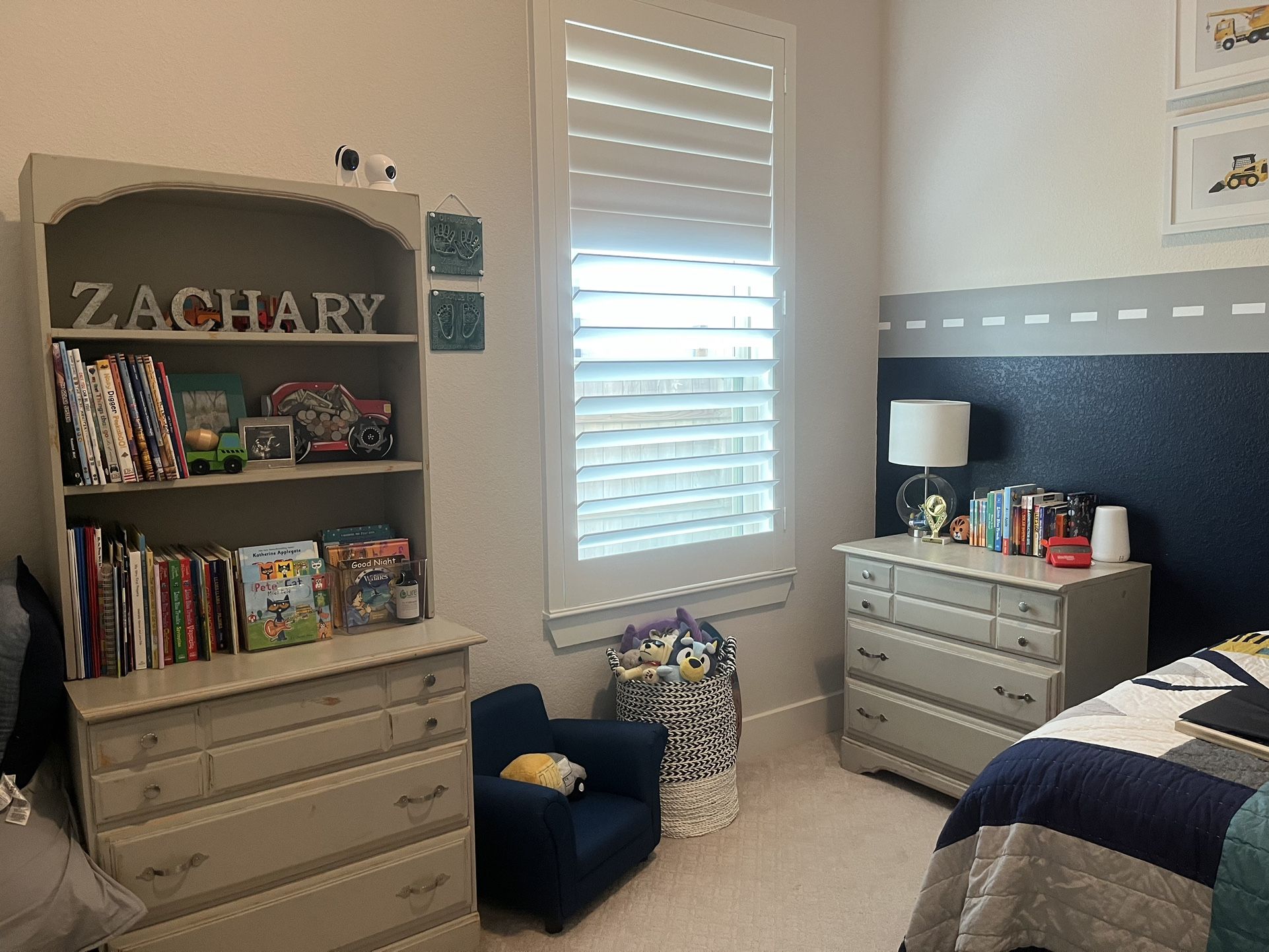 Dresser Hutch + Corner Desk