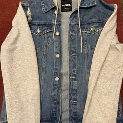 RSQ Denim Jacket With Hood